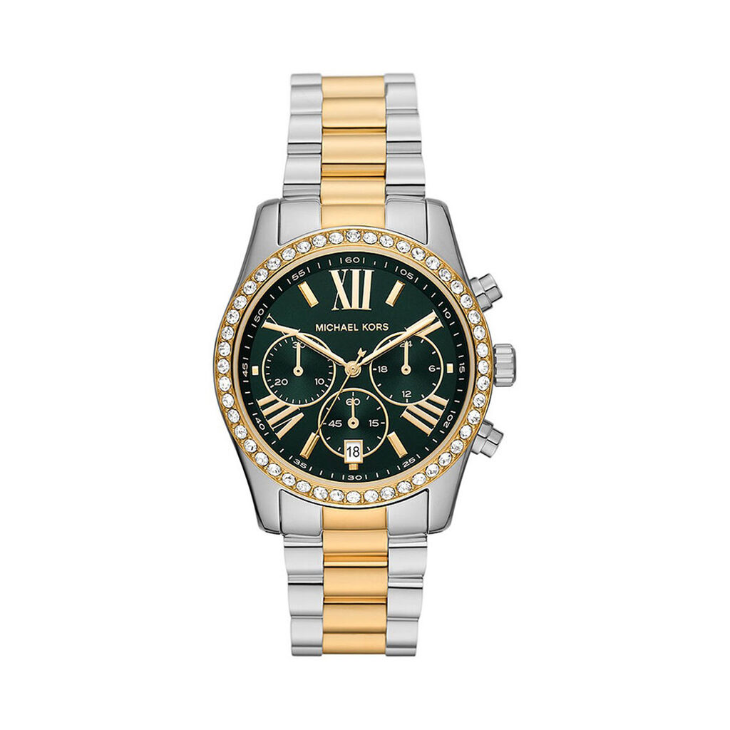 Montre Michael Kors Lexington Vert - Montres Femme | Histoire d’Or