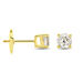 Boucles D'oreilles Puces Or Jaune Victoria Diamants - Clous d'oreilles Femme | Histoire d’Or