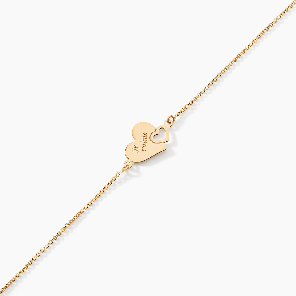 Bracelet Edosa Or Jaune - F&ecirc;te des m&egrave;res Femme | Histoire d&rsquo;Or