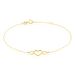 Bracelet Or Jaune Mayron - Bracelets Coeur Femme | Histoire d’Or