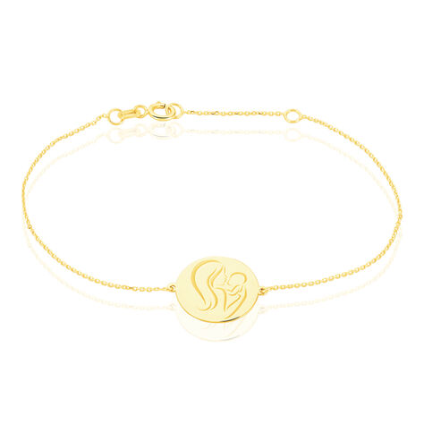 Bracelet Cobeia Maille Forçat Or Jaune - Bracelets Naissance Enfant | Histoire d’Or