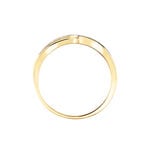 Bague Mounira Or Jaune Oxyde De Zirconium - Bagues avec pierre Femme | Histoire d&rsquo;Or