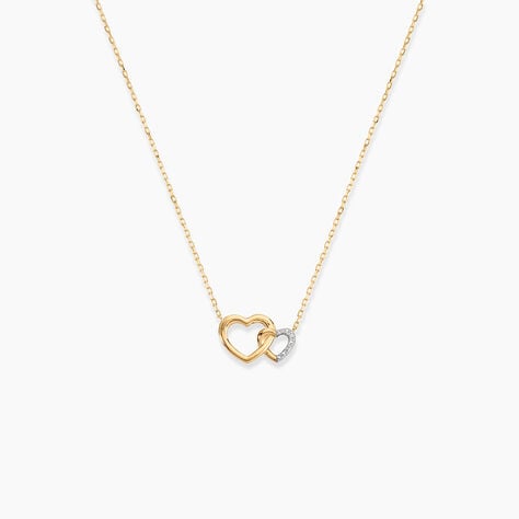 Collier Silana Or Jaune Diamant - Bijoux Pierres Pr&eacute;cieuses Femme | Histoire d&rsquo;Or