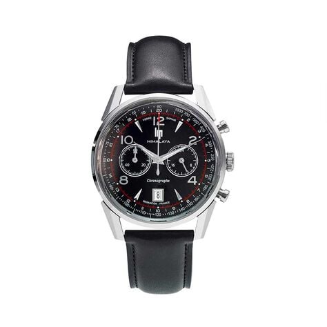 Montre Lip Himalaya Chrono Noir - Montres Homme | Histoire d&rsquo;Or