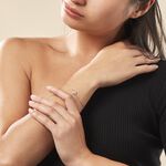 Bracelet Plaqu&eacute; Or Larraso Oxydes De Zirconium - Bracelets Femme | Histoire d&rsquo;Or