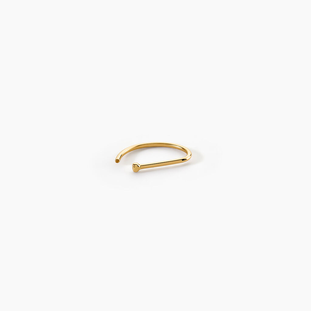Piercing Kathryn Or Jaune - Bijoux sans pierre Femme | Histoire d&rsquo;Or