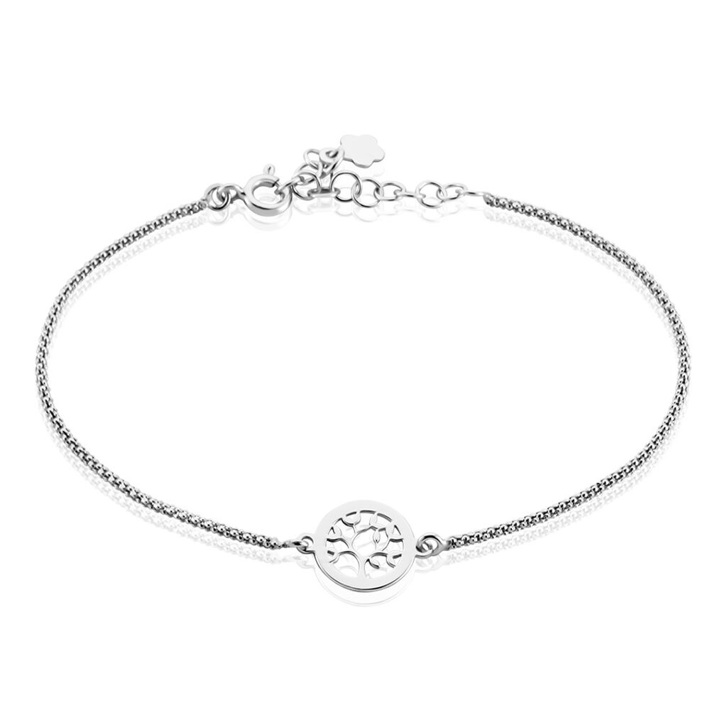 Bracelet Ethna Argent Blanc - Bracelets Femme | Histoire d’Or
