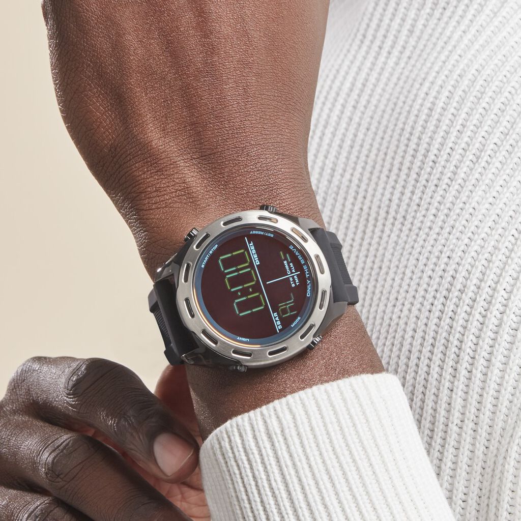 Montre Diesel Nsbb Crusher H Noir - Montres Homme | Histoire d’Or