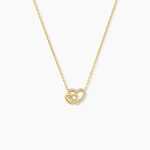 Collier Donatiane Argent Jaune Oxyde De Zirconium - Colliers fantaisie Femme | Histoire d&rsquo;Or