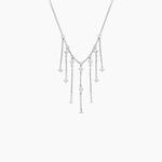 Collier Rain Argent Blanc Oxyde De Zirconium -  Femme | Histoire d&rsquo;Or