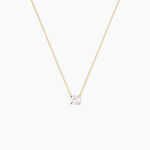 Collier Ponama Or Jaune Oxyde De Zirconium - Colliers Femme | Histoire d&rsquo;Or