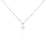 Collier Pearce Argent Blanc - Colliers fantaisie Femme | Histoire d&rsquo;Or