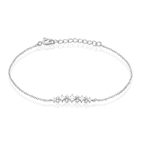 Bracelet Monique Argent Blanc Oxyde De Zirconium - Bracelets Femme | Histoire d’Or