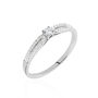 Bague Solitaire Katalina Or Blanc Diamant