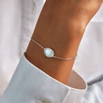 Bracelet Margot Argent Blanc Nacre Oxyde De Zirconium -  Femme | Histoire d&rsquo;Or