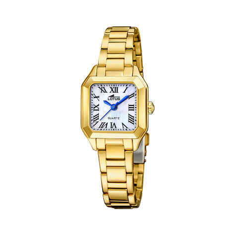 Montre Lotus Old Money Square Nacre - Montres Femme | Histoire d&rsquo;Or