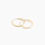 Cr&eacute;oles Dominae Or Jaune - Boucles d'oreilles cr&eacute;oles Femme | Histoire d&rsquo;Or