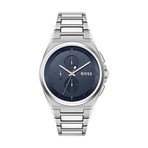 Montre Boss steer Chrono Bleu - Montres Homme | Histoire d’Or