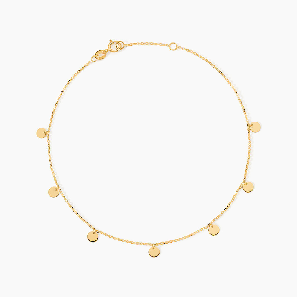 Chaine De Cheville Or Jaune Eleonora - Cha&icirc;nes de cheville Femme | Histoire d&rsquo;Or