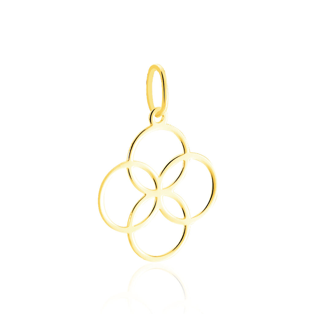 Pendentif Dalia Rosace Or Jaune - Pendentifs Femme | Histoire d&rsquo;Or