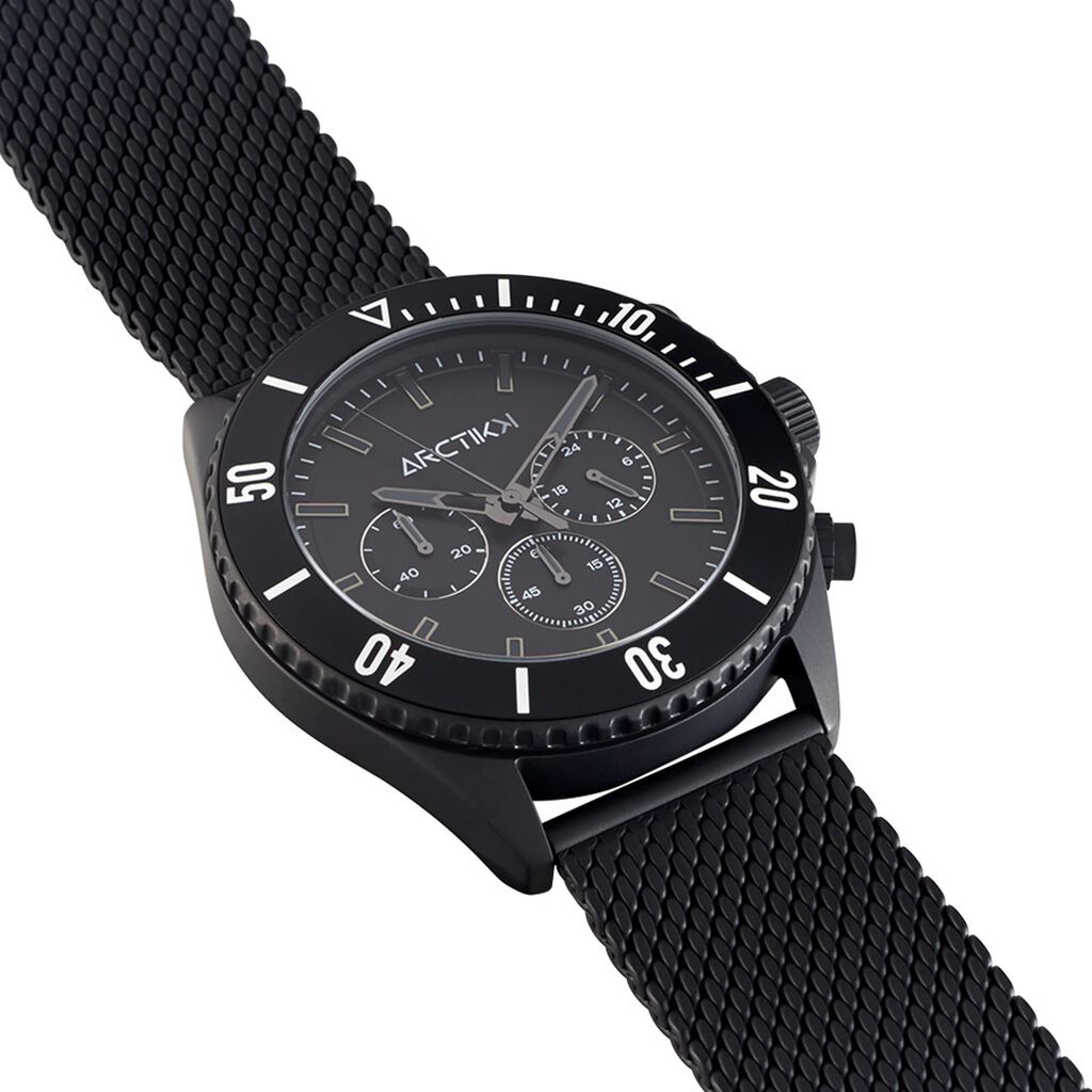 Montre Arctik Oxcal Noir - Montres Homme | Histoire d&rsquo;Or