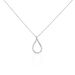Collier Netta Argent Blanc Oxyde De Zirconium - Colliers fantaisie Femme | Histoire d’Or