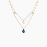 Collier Vasilisa Or Jaune Topaze Oxyde De Zirconium - Colliers Femme | Histoire d&rsquo;Or