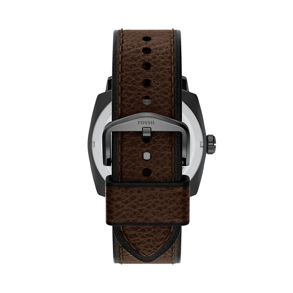 Montre Fossil Machine Noir - F&ecirc;te des p&egrave;res Homme | Histoire d&rsquo;Or