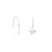 Boucles D'oreilles Pendantes Maria Argent Blanc - Boucles d'oreilles fantaisie Femme | Histoire d’Or