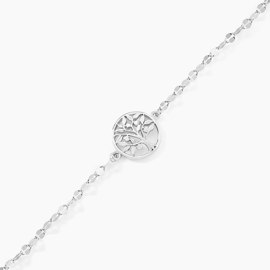Bracelet Argent Blanc Buccinarie - Bracelets Femme | Histoire d&rsquo;Or