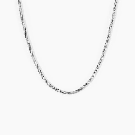 Chaîne Azul Argent Blanc - Chaines Femme | Histoire d’Or