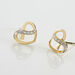 Boucles D'oreilles Puces Juliane Or Jaune Diamant - Clous d'oreilles Femme | Histoire d’Or