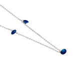 Collier Lidiwine Argent Blanc Oxyde - Colliers fantaisie Femme | Histoire d&rsquo;Or