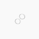 Cr&eacute;oles Valerina Or Blanc - Boucles d'oreilles cr&eacute;oles Femme | Histoire d&rsquo;Or