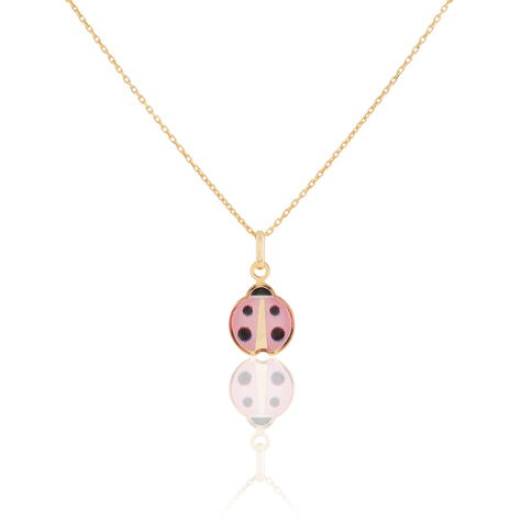 Collier Helidie Coccinelle Or Jaune - Colliers Enfant | Histoire d’Or