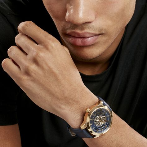 Montre Pierre Lannier Automatic Bleu - Montres Homme | Histoire d’Or