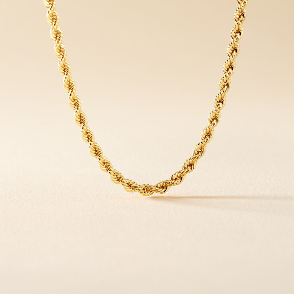 Chaine Jerry Or Jaune - Chaines Femme | Histoire d&rsquo;Or