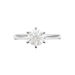 Bague Solitaire Samantha Or Blanc Diamant - Bagues solitaires Femme | Histoire d’Or