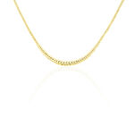 Collier Or Jaune Izel Maille Anglaise - Chaines Femme | Histoire d&rsquo;Or