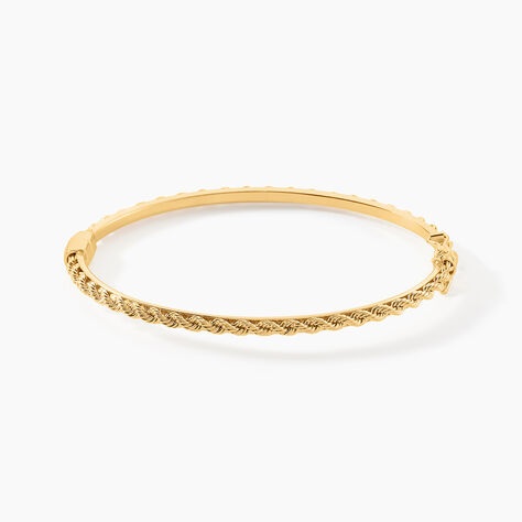 Bracelet Jonc Cordelia Or Jaune - Bracelets joncs Femme | Histoire d&rsquo;Or