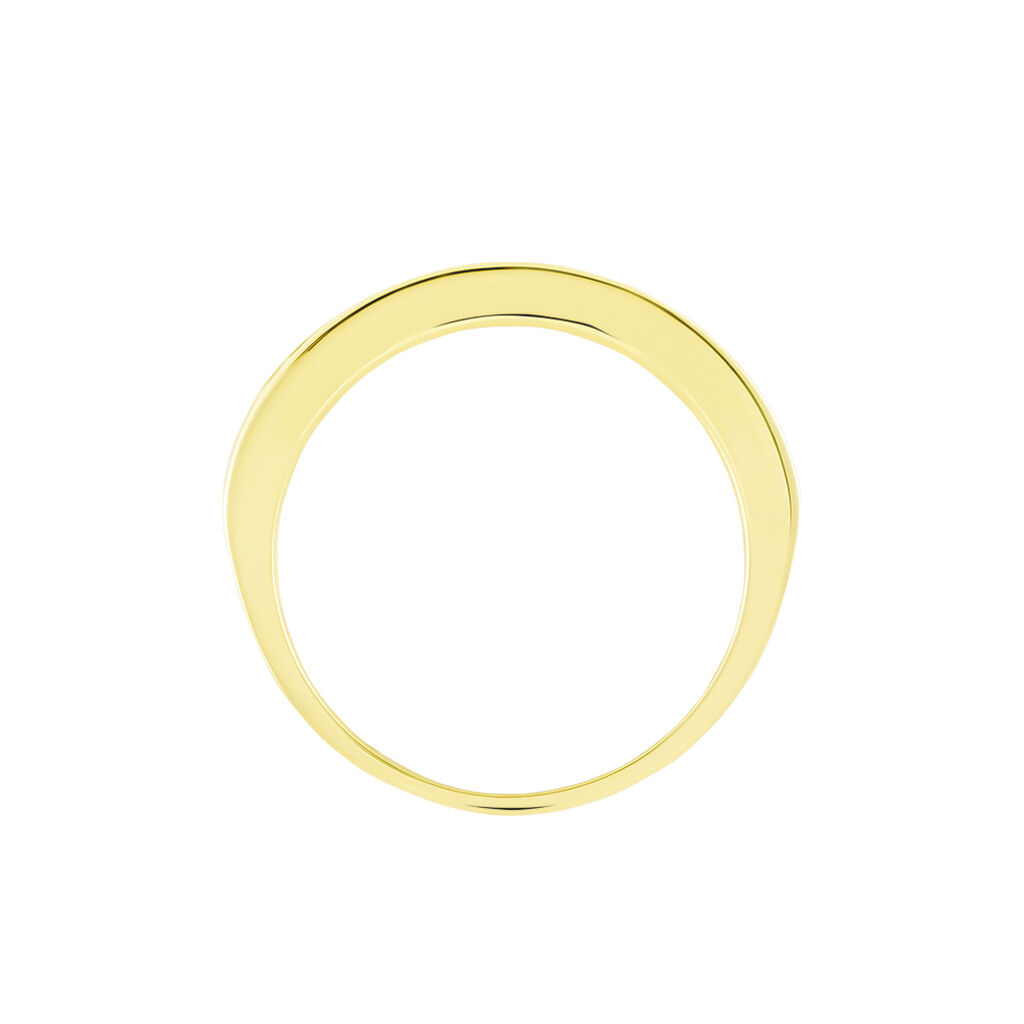 Bague Davila Or Jaune Oxyde De Zirconium - Alliances Femme | Histoire d’Or