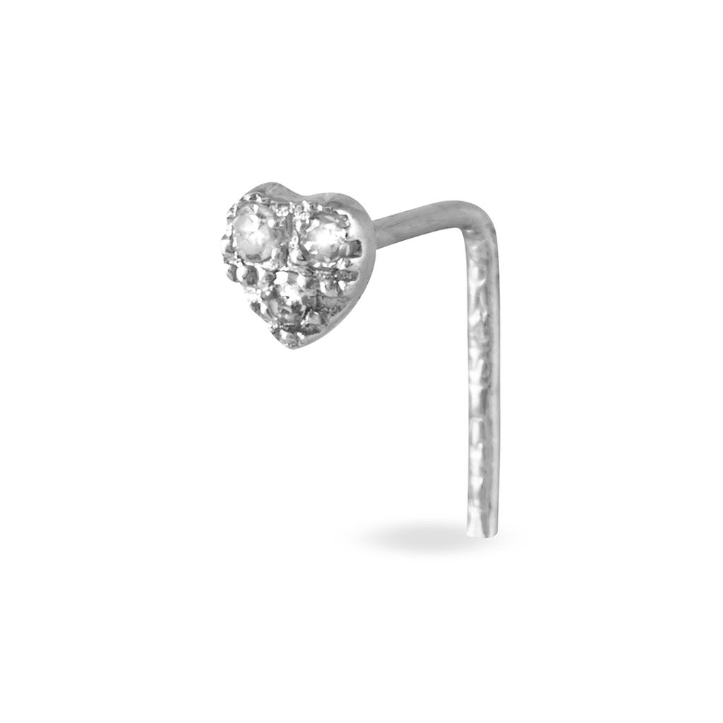 Piercing De Nez Demetrie Or Blanc Diamant - Bijoux Femme | Histoire d’Or