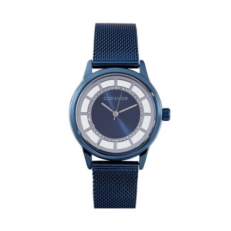 Montre Codhor Cloe Bleu - Montres Femme | Histoire d&rsquo;Or