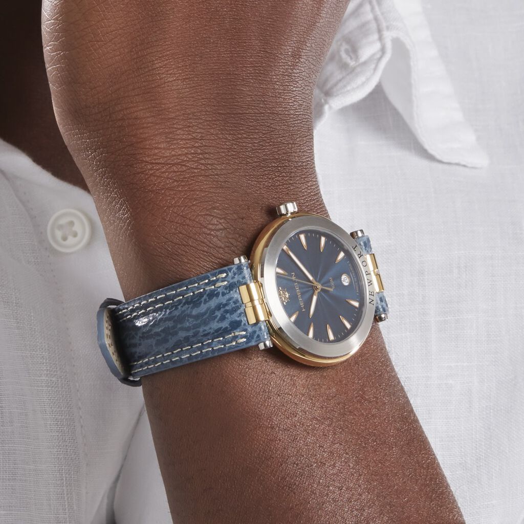 Montre Herbelin Newport Bleu - Montres Homme | Histoire d’Or