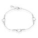 Bracelet Triple Argent Blanc Oxyde De Zirconium - Bracelets Femme | Histoire d’Or