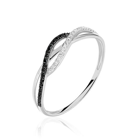 Bague Ursulla Or Blanc Diamant - Bagues avec pierre Femme | Histoire d’Or