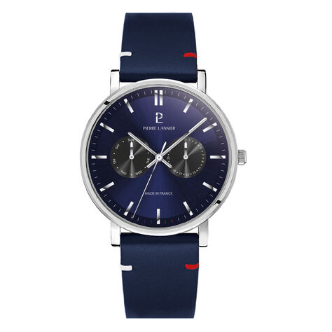 Montre Pierre Lannier Essential Bleu - Nouveautés Homme | Histoire d’Or