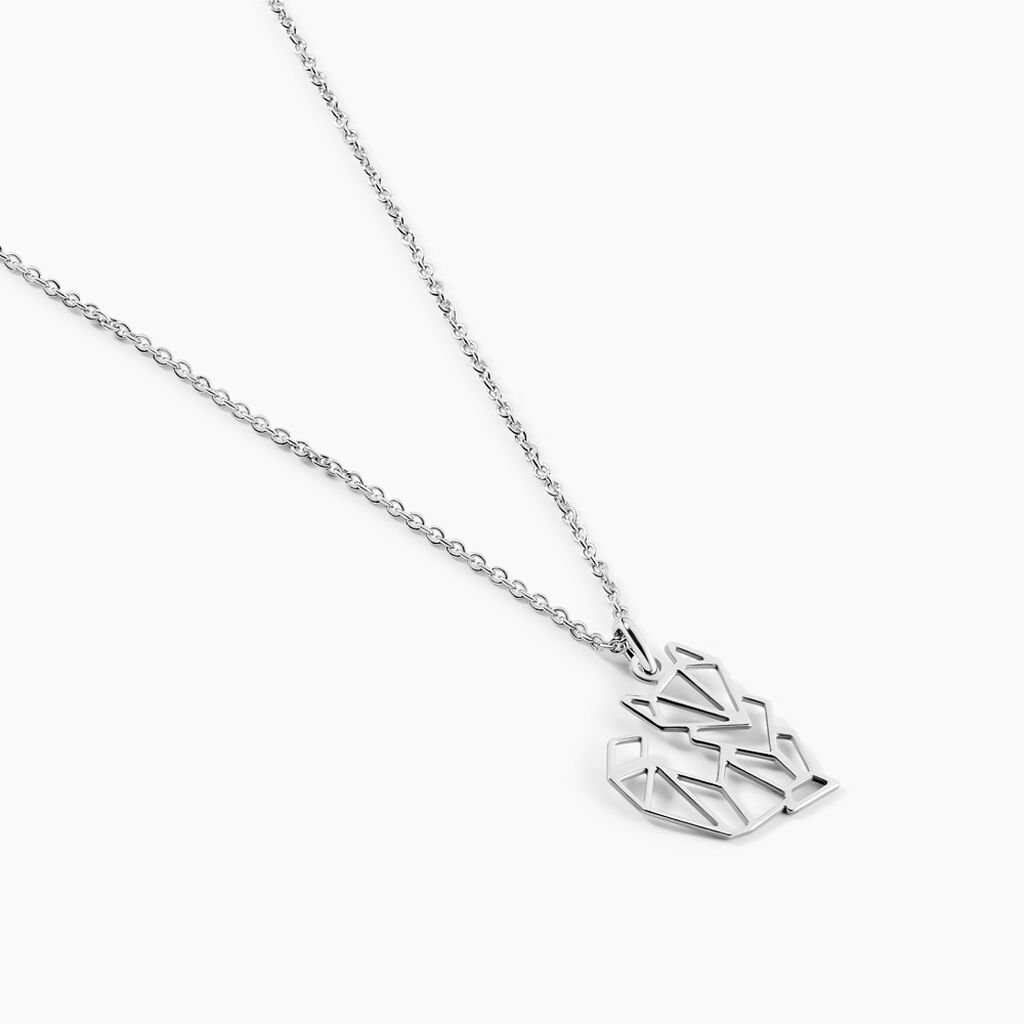 Collier Argent Blanc Alekdandarine - Ras de cou Femme | Histoire d’Or