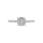Bague Cilka Or Blanc Diamant - Bijoux Femme | Histoire d&rsquo;Or