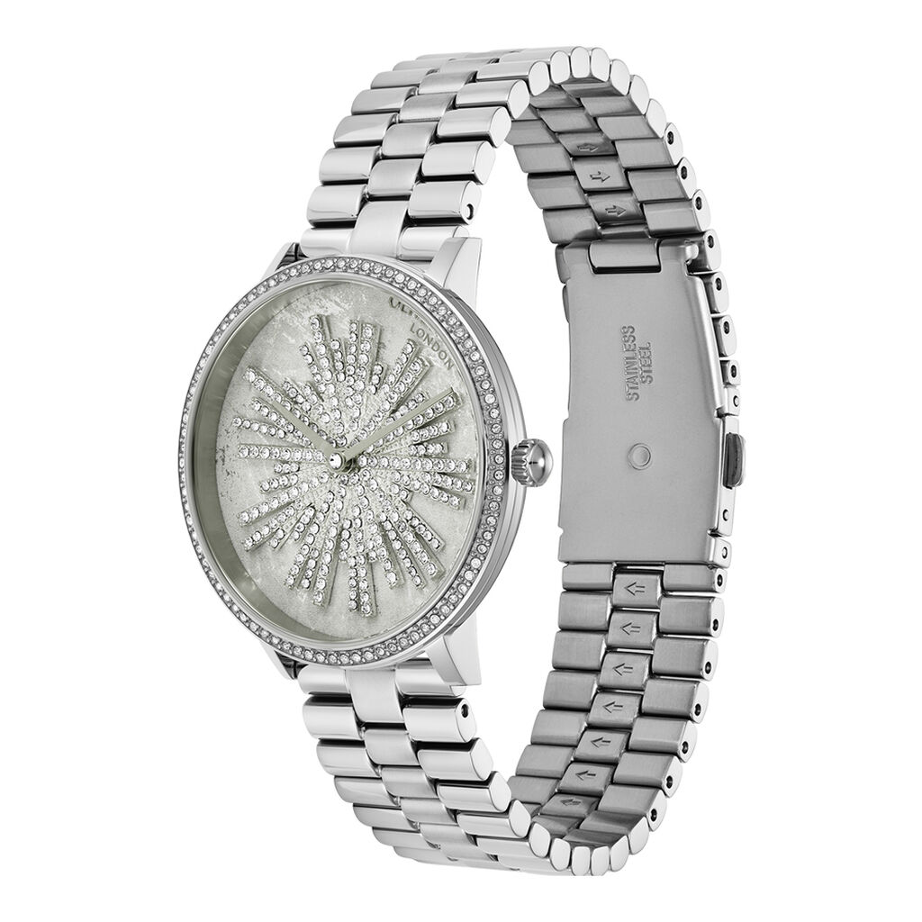Montre Olivia Burton Ice Burst Argent&eacute; - Montres Femme | Histoire d&rsquo;Or